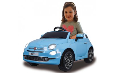 Ride-on Fiat 500 blau 12V
