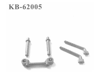 KB-62005 Karosseriehalter AM 10 ST,  Set mit 5 Stück