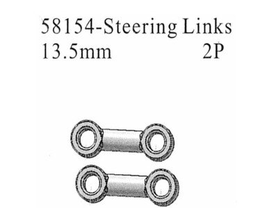 58154 Spurstangen 13,3mm 2 Stück