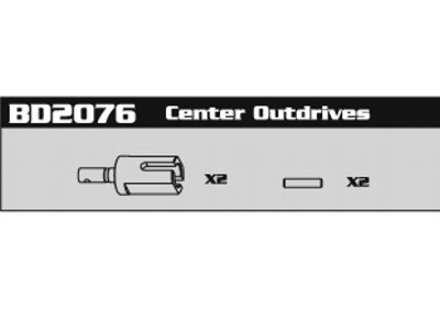 BD2076 Center Outdrives