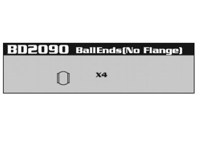 BD2090 Ball Ends W/0 Flange