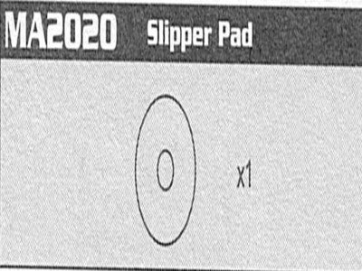 MA2020 Slipper Pad Raptor