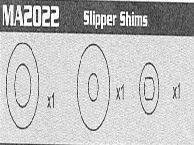 MA2022 Slipper Shims Raptor