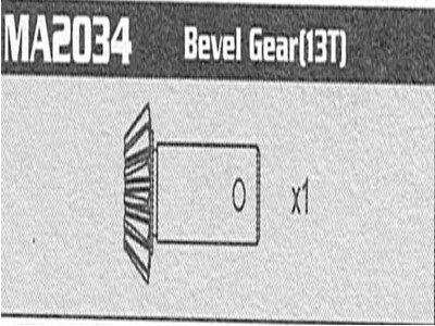 MA2034 Bevel Gear (13T) Raptor