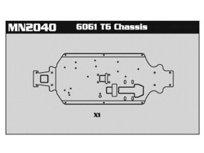 MN2040 6061 T6 Chassis