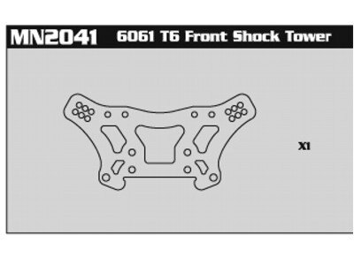 MN2041 6061 T6 Front Shock Tower