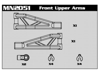 MN2051 Front Upper Arms