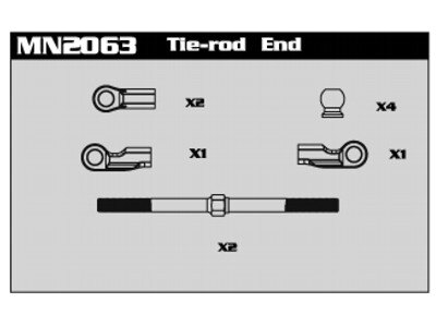 MN2063 Tie-Rod End