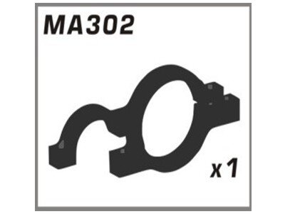 MA302 Motorhalter A Aluminium AM10SC