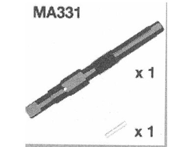 MA331 Welle hinten AM10SC