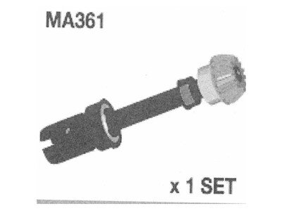 MA361 Diffwellen Set vorne AM10SC
