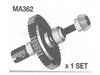 MA362 Diffwellen Set hinten AM10SC