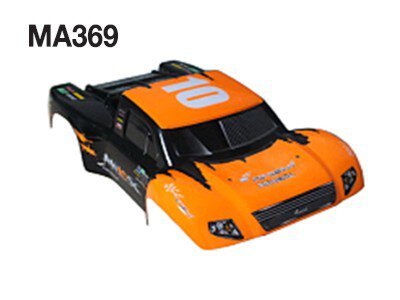 MA369 Karosserie Short Course AM10SC orange/schwarz
