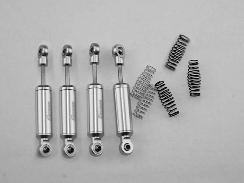 Aluminiumstoßdämpfer 72mm 4x aluminium schocks 72mm 4 pcs