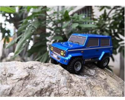 Karosserie AM24 Mini-J blau metallic 1:24