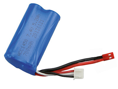 7,4V 700 mAh Li-Ion Battery Blue Barracuda