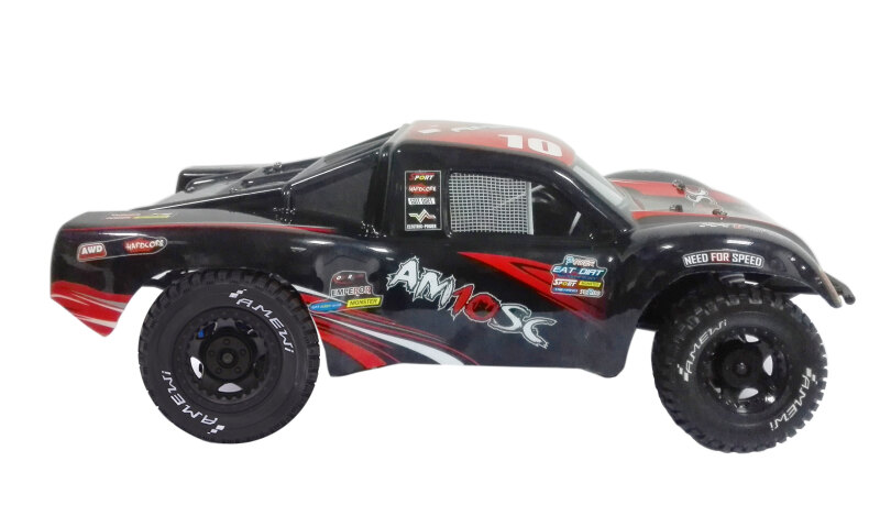 AM10SC V2 RED Short Course Truck 4WD 1:10 Brushless