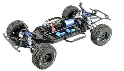 AM10SC V2 RED Short Course Truck 4WD 1:10 Brushless