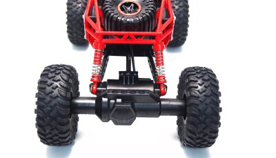 Conqueror "White-Red" 4WD RTR 1:18 Rock Crawler