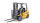 Gabelstapler, 1:10, Metall Fork Lift 2,4GHz, Sound