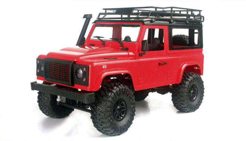 Geländewagen Crawler 4WD 1:16 Bausatz rot