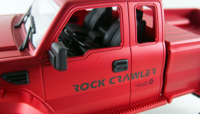 Pickup Truck mit Rädern & Ketten 4WD 1:16 rot