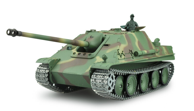 Panzer Jagdpanther G, Rauch & Sound, 1:16, Metallgetriebe & -Ketten, 2,4GHz