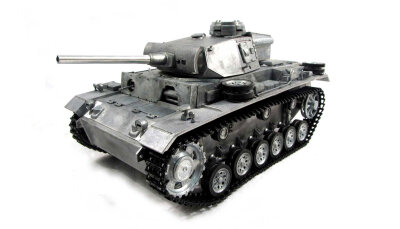 Panzer III, Metall 1:16, True Sound, 2,4GHz