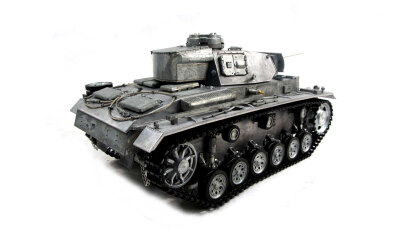 Panzer III, Metall 1:16, True Sound, 2,4GHz