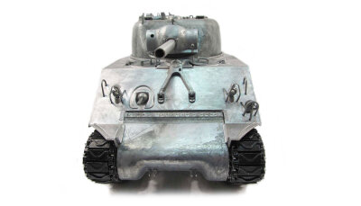 Panzer M4A3 Sherman Metall 1:16, IR, True Sound, 2,4GHz