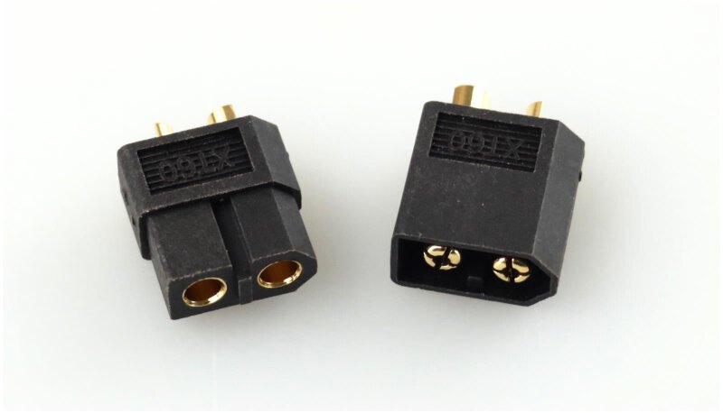 XT60 Stecker und Buchse schwarz 1 paar