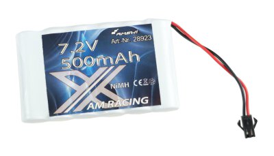 Ni-MH Akku 7.2V 500mAh AMX RACING, HBX Stecker