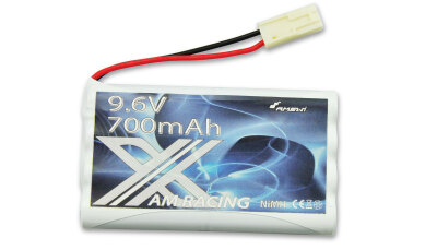 Ni-MH Akku 9.6V 700mAh Mini-Tamiya Stecker