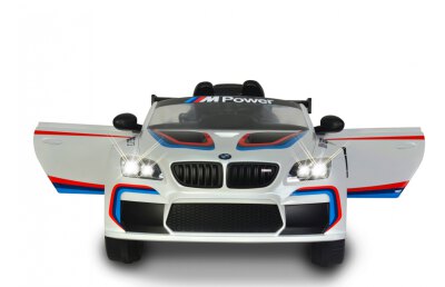 Ride-on BMW M6 GT3 weiß