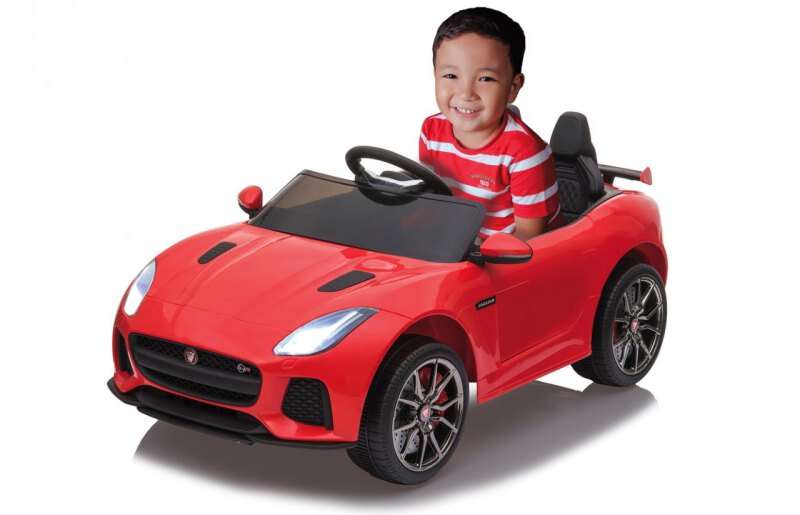 Ride-on Jaguar F-Type SVR 12V rot