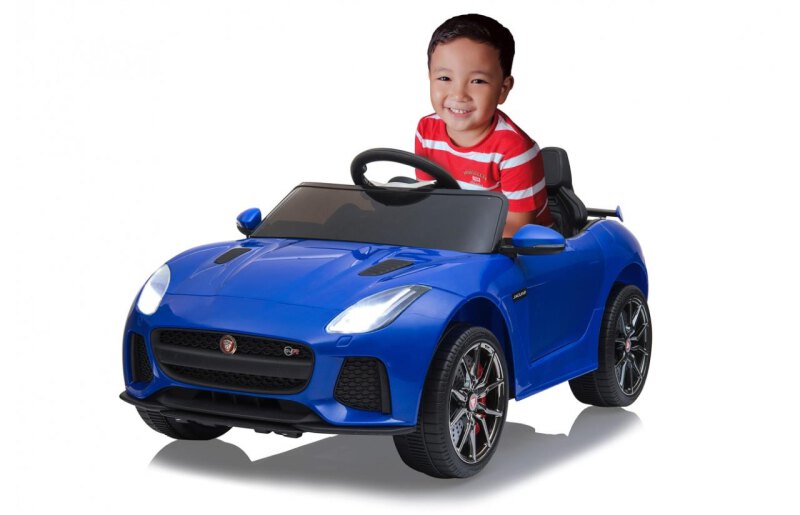 Ride-on Jaguar F-Type SVR 12 V blau