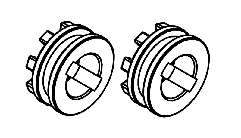 Differential Sperr-Befestigung