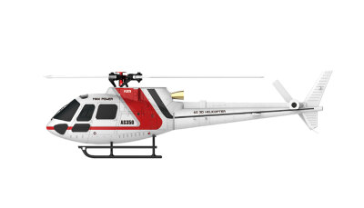 AS350 Brushless Helikopter 3D 3-Blatt 6G Flybarless, RTF