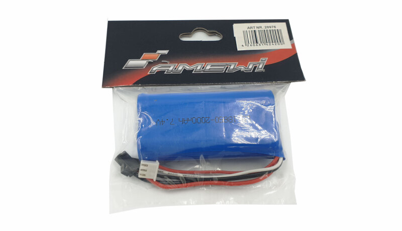 LiIon Akku 7,4V 2000mAh HBX / Toy Stecker