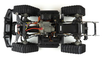 AMXRock RCX10TP Scale Crawler Pick-Up 1:10 RTR grau