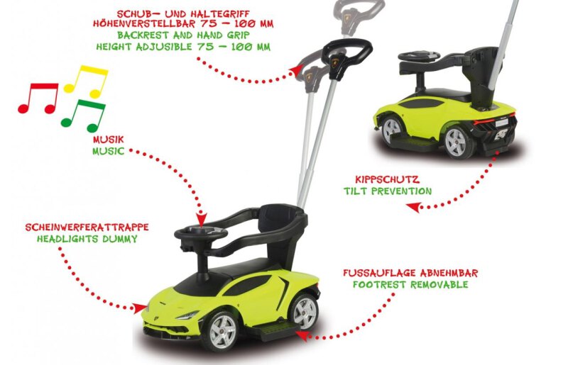 Rutscher Lamborghini Centenario grün 3in1