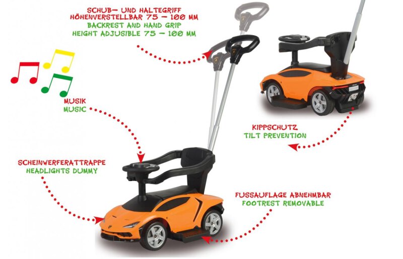 Rutscher Lamborghini Centenario orange 3in1