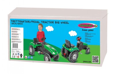Trettraktor Big Wheel grün