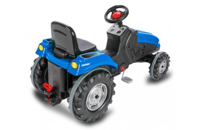 Trettraktor Big Wheel blau