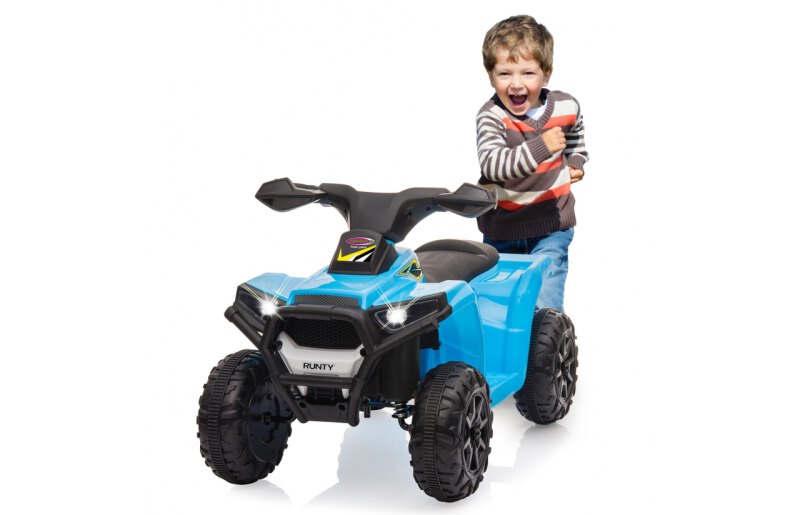 Ride-on Mini Quad Runty blau 6V