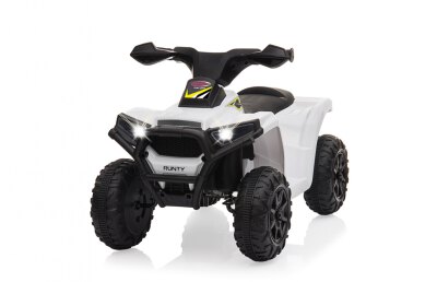 Ride-on Mini Quad Runty weiß 6V