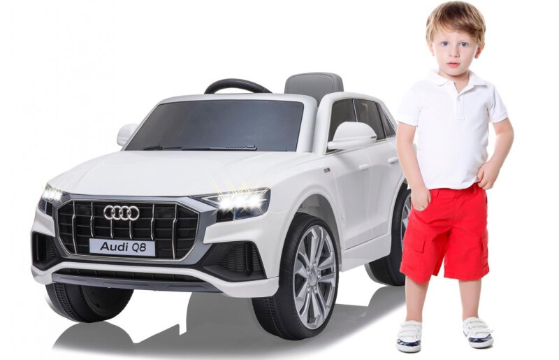 Ride-on Audi Q8 weiß 12V