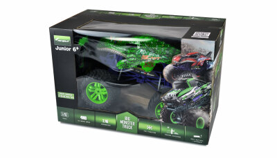 Green Crocodile Beast Big Monstertruck 2WD, 1:10 RTR