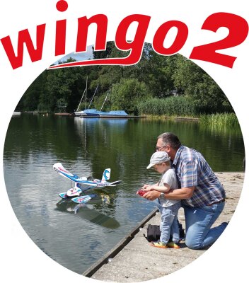 ROBBE Schwimmer WINGO 2 inkl. Montagematerial