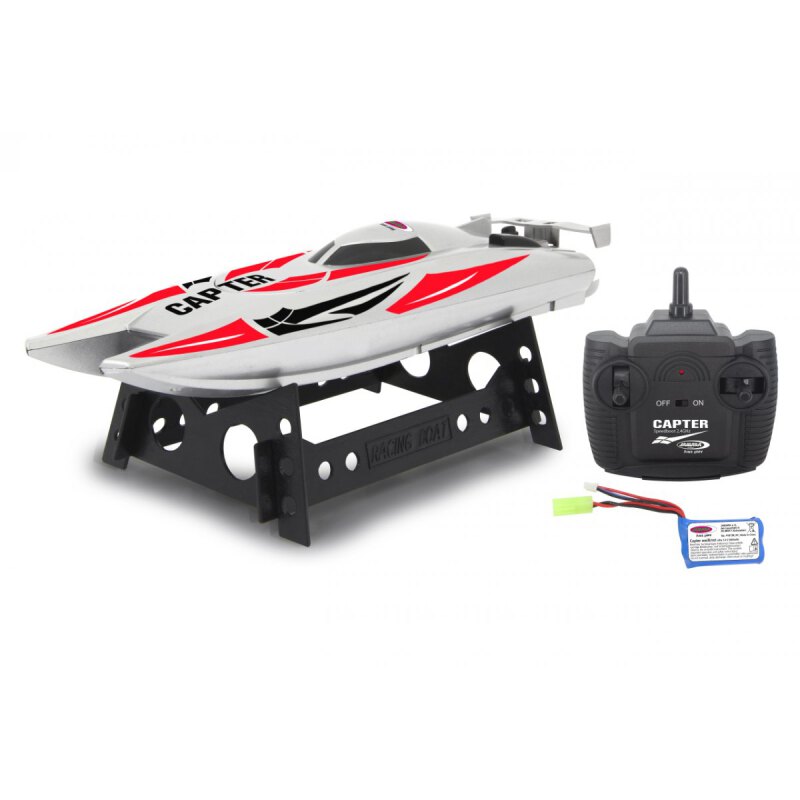 Capter Speedboot weiß/rot LiPo 7,4V 2,4GHz